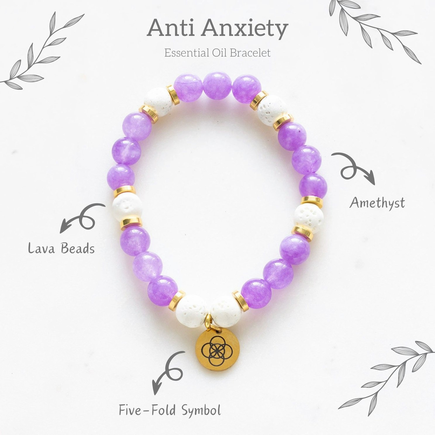 Doftarmband Anti-anxiety