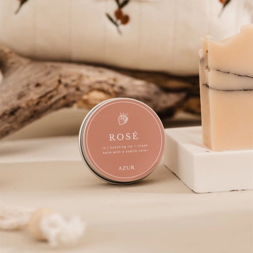 Läppbalsam rose