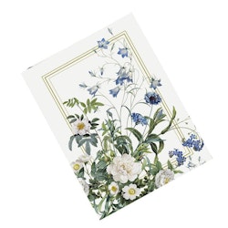 Anteckningsbok Blue Garden
