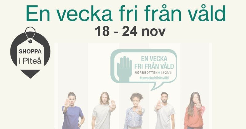 En vecka fri från våld
