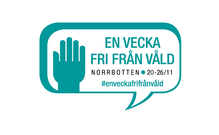 "En vecka fri mot våld" i Piteå