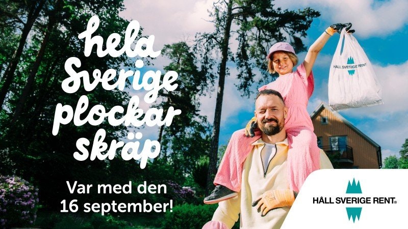 Hela Sverige plockar skräp - 16 sep