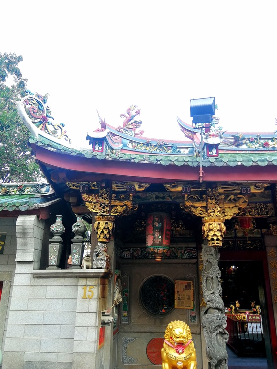 Print Kinesiskt tempel