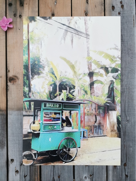 Affisch Bali Baksowagon