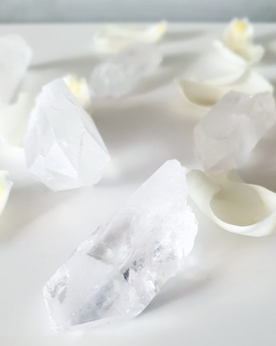 Rå Bergkristallspets ca 25-40 gram