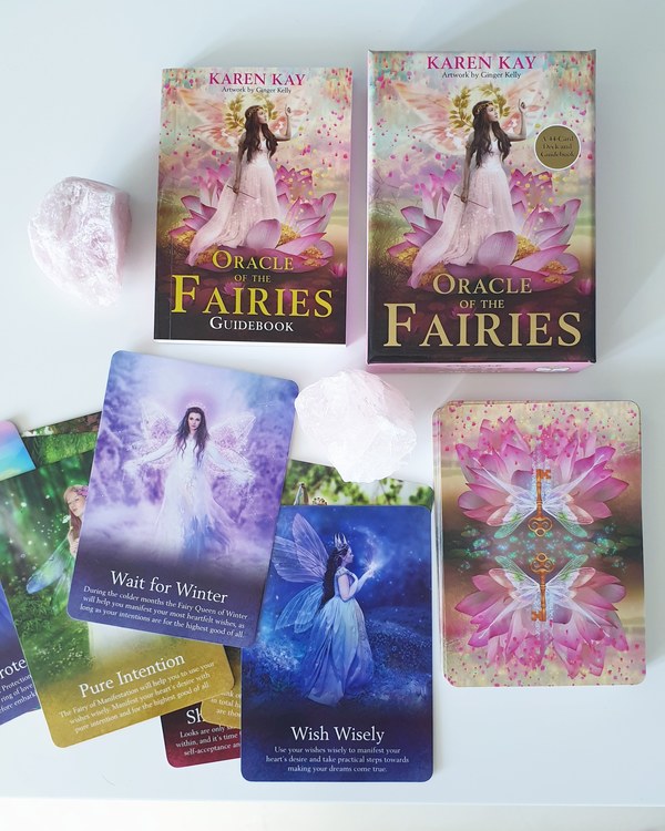 Oracle of the fairies, card deck & guide book. Karen Kay