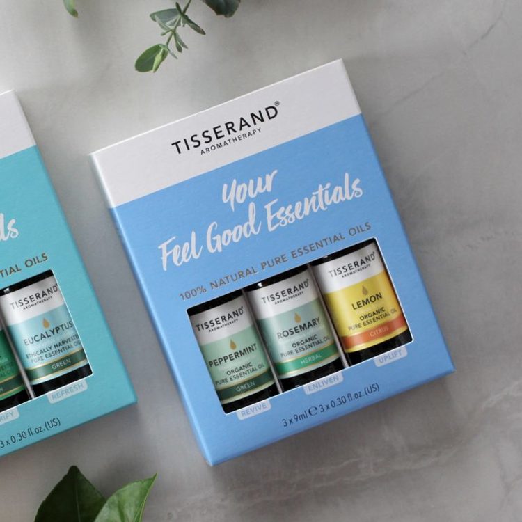 Your feel good essentials, 3 x Pure essential oils