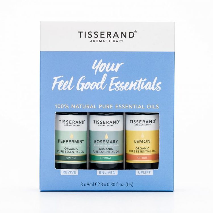 Your feel good essentials, 3 x Pure essential oils
