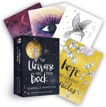 The universe has your back, oracle cards