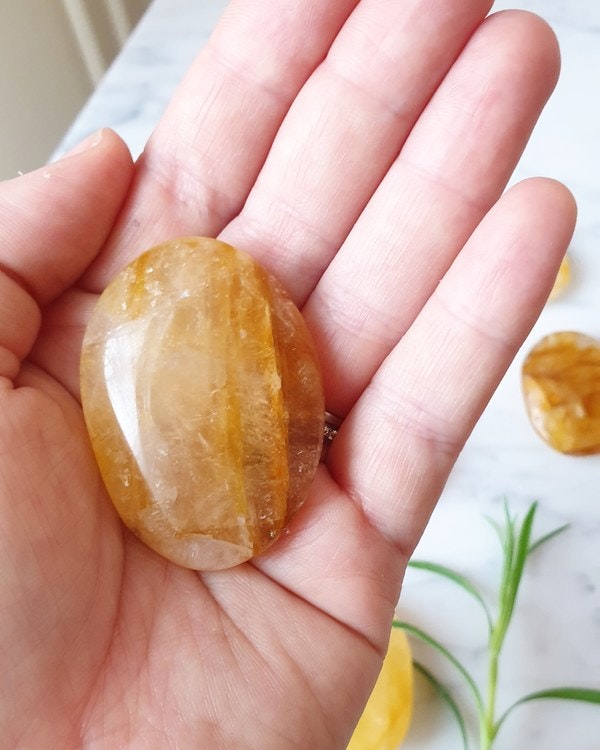 Golden Healer, liten palmstone