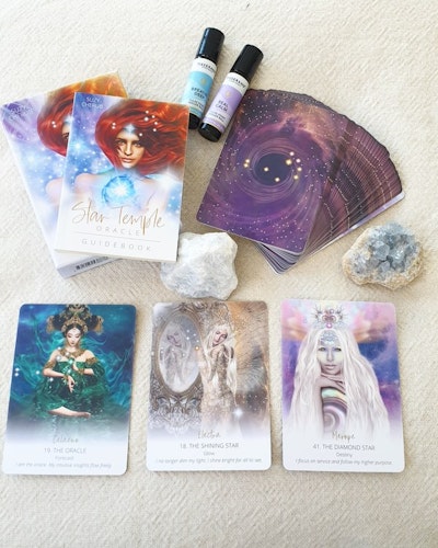 Star temple, oracle cards