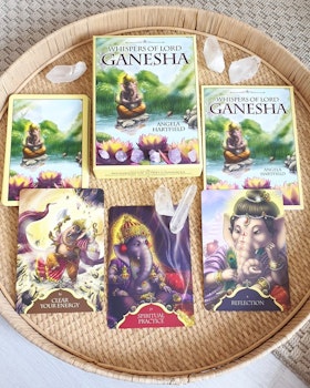 Whispers of lord Ganesha  cards, Angela Heartfield