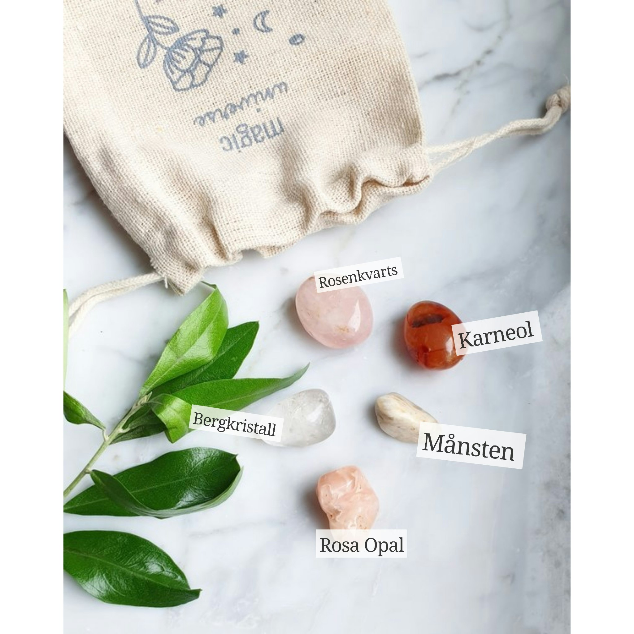 Self-love crystal kit