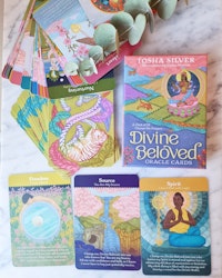 Divine beloved oracle cards, tosha silver