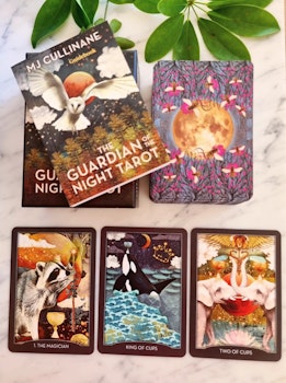 The guardian of the night tarot, MJ Cullinane