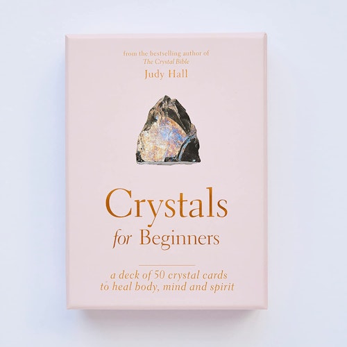 Crystals for Beginners cards, Judy Hall