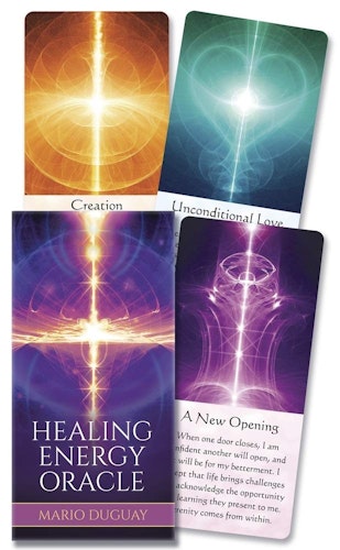 Healing energy oracle cards, Mario Duguay