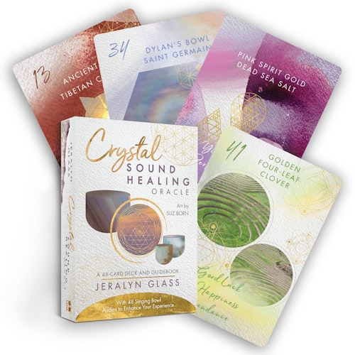 Crystal sound healing oracle cards