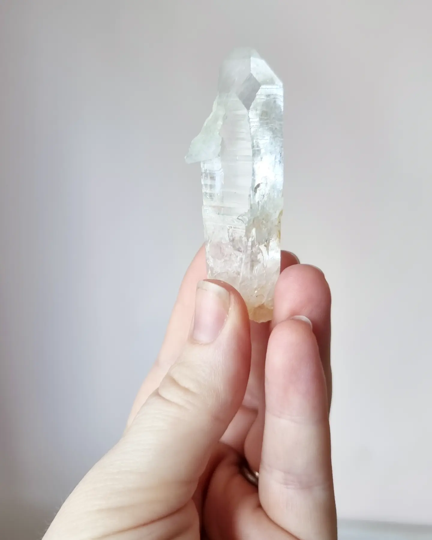 Bergkristall, lemurian spets från Colombia nr 1.2