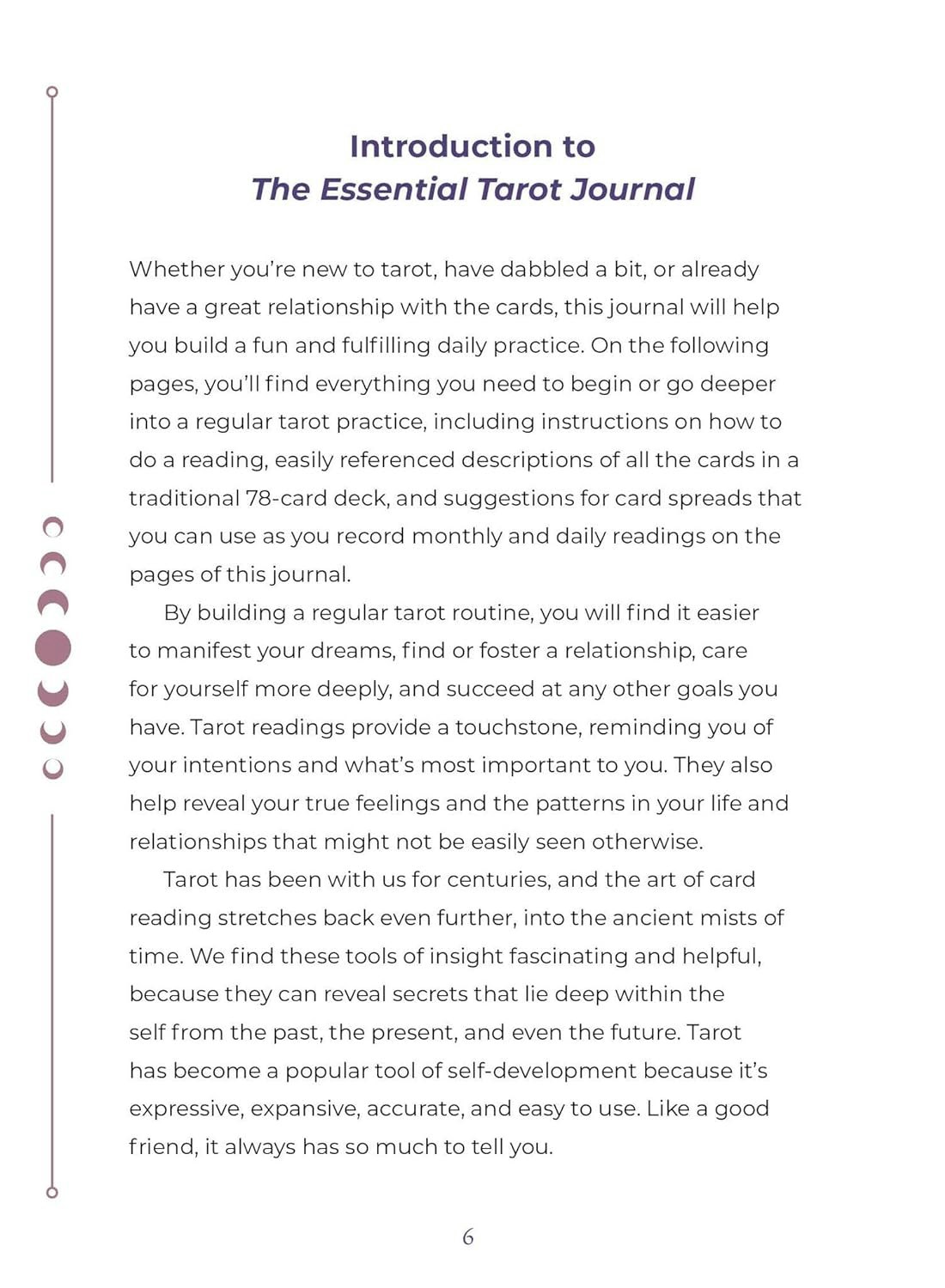 The Essential tarot journal