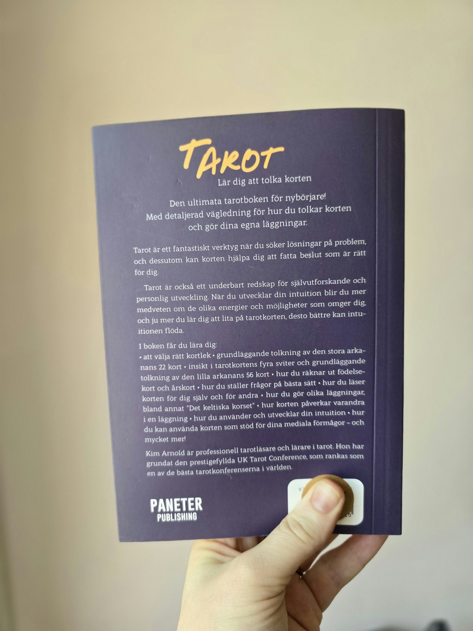 Tarot - Lär dig tolka korten | Kim Arnold