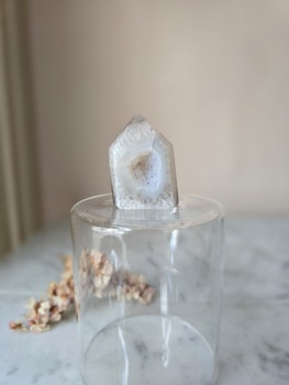 Agatspets med druzy A1