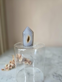 Agatspets med druzy, C1