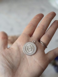 Mandala | Silver | Berlock | ca 30mm