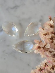 Glasprisma | Droppe | Stor | ca 38mm