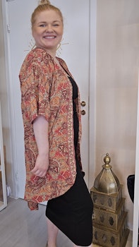 Kimono Röd från Indien
