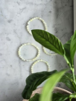 Armband, ny jade 925ss