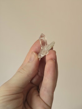 Litet bergkristallkluster nr 1.4