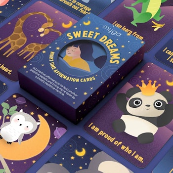 Sweet dreams affirmation cards [kids]