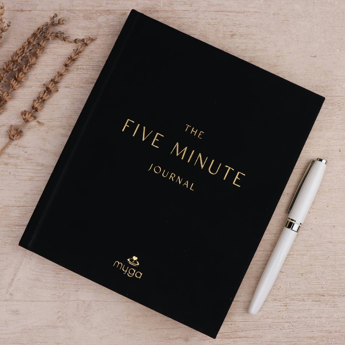 The five minute journal | black