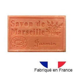Marseille Soap with Organic Olive Oil Jasmine Fragrance