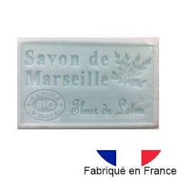 Marseille Soap with Organic Olive Oil Lotus Fragrance