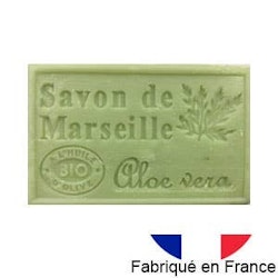 Marseille Soap with Organic Olive Oil, Aloe Vera Fragrance
