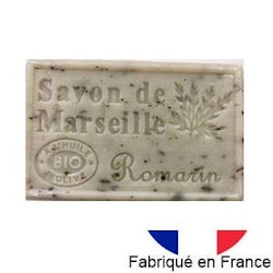 Savon de Marseille with Organic Olive Oil - Rosemary Fragrance