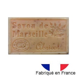 Savon de Marseille with Organic Olive Oil - Apricot Fragrance