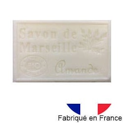 Savon de Marseille with Organic Olive Oil - Almond Fragrance