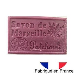 Savon de Marseille with Organic Olive Oil - Patchouli Fragrance