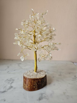 Kristallträd, bergkristall stort (ca 23-25cm)