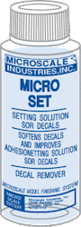 Micro Set / setting solution for decals
