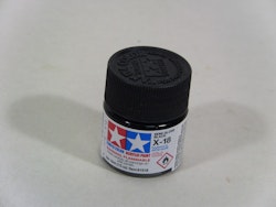 Tamiya X18 Blank svart