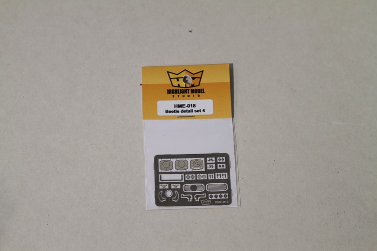 Detalj Set 4 VW Bubbla 1:24