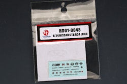 Nissan GTR R34 Metal Logo 1/24
