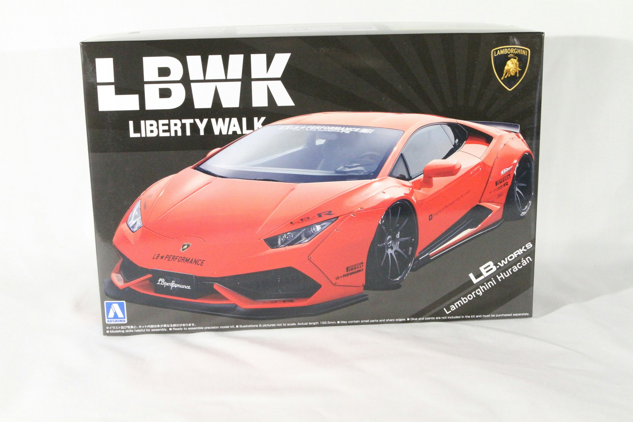 LB Works Lamborghini Huracan Ver.1 Pre Painted Model 1/24