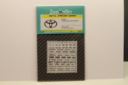 Toyota Metal Logo 1/24