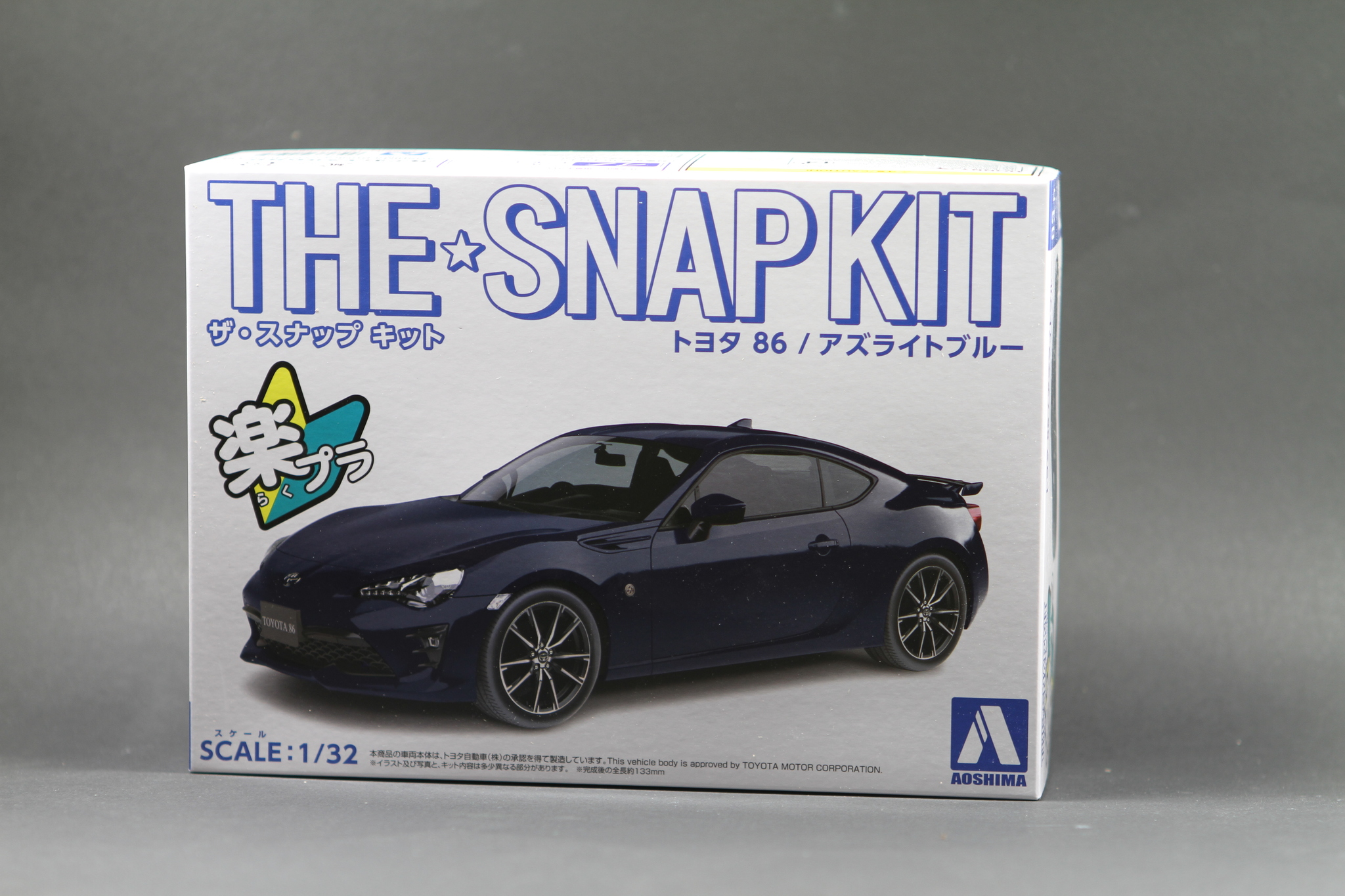 Snap Kit Toyota 86 Azurite Blue 1:32