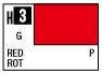 Aqueous Hobby Colors  (10 ml) Red